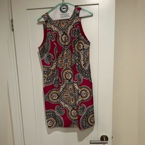 Women’s Pink Paisley Dress - Sz 4 (Anthropology)